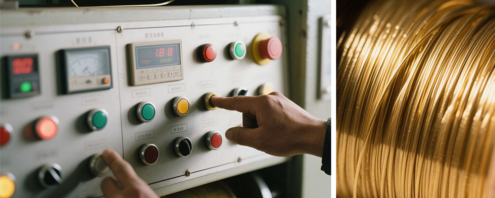 黄铜切割线拉丝机-1